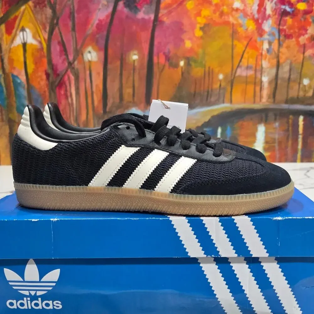 Adidas Samba OG Black Cream Size 8 Men's/ 9 Women's JQ5141